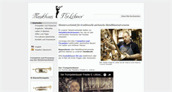 Desktop Screenshot of meisterwerkstatt.musik-loebner.de